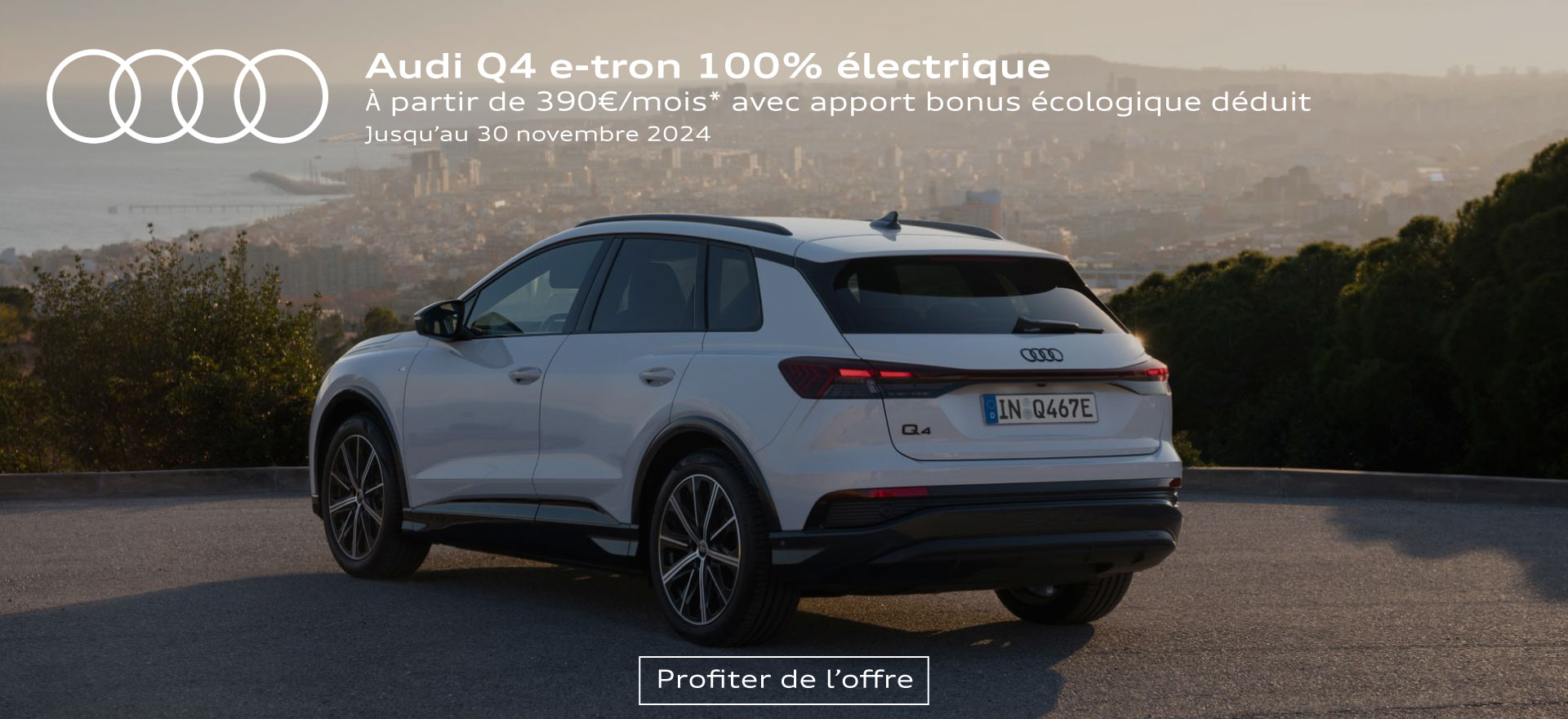 Offre Q4 e-tron