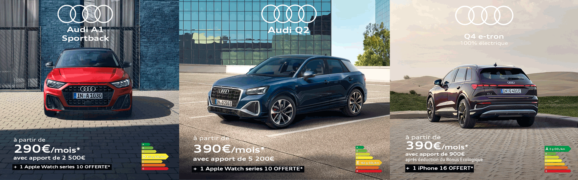Offre Q4 e-tron